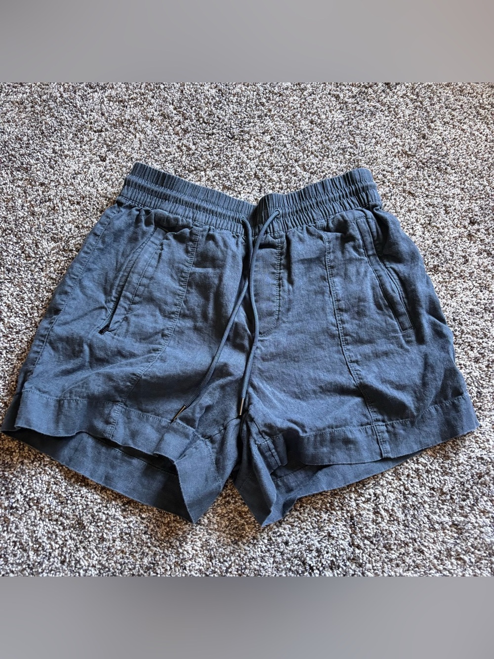 Athleta linen shorts